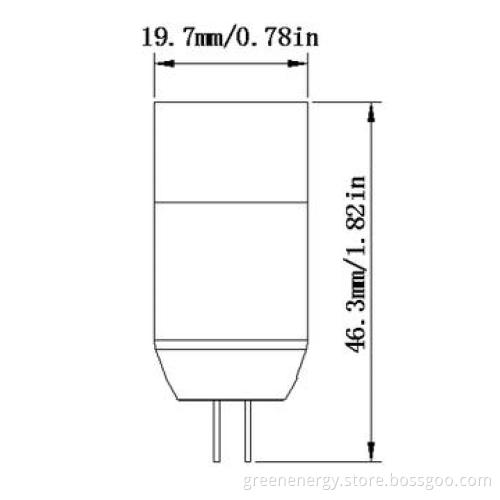 ceramic, tower, 2w, beam angle-270degree, led marine bulbs lighting(C)
